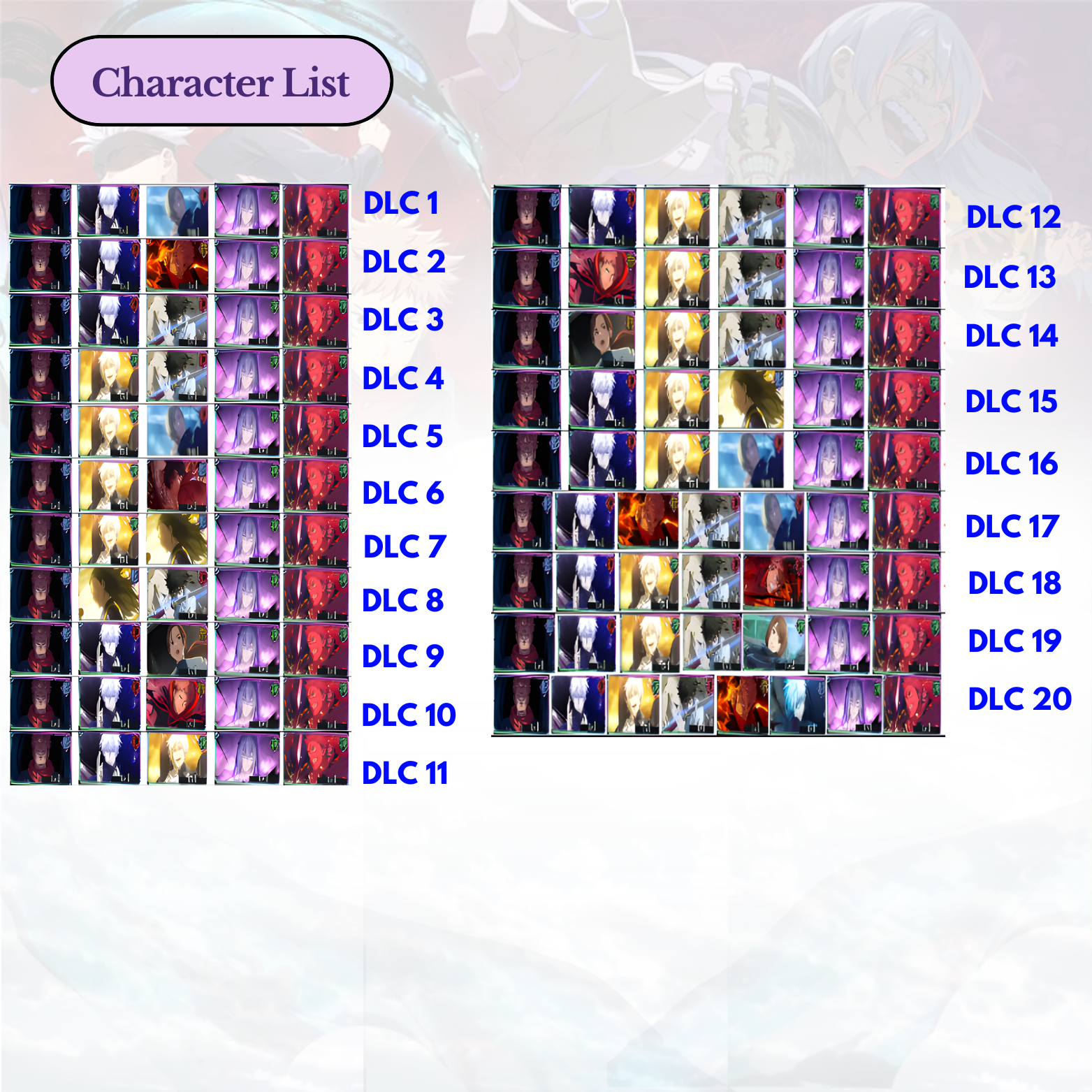 [JAPAN] 160,000+ Gems +(5-8) Selected Characters Jujutsu Kaisen: Phantom Parade Reroll Starter Account