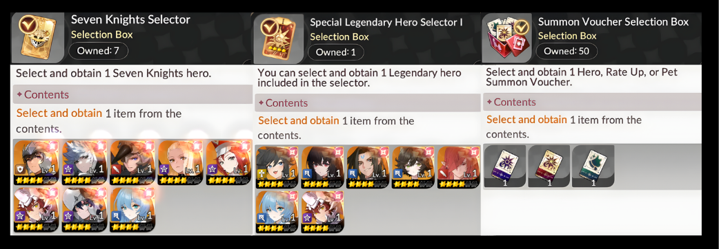 [GLOBAL] 50,000-200,000+ Gems + Legend hero Seven Knights Re:BIRTH Starter Reroll Account